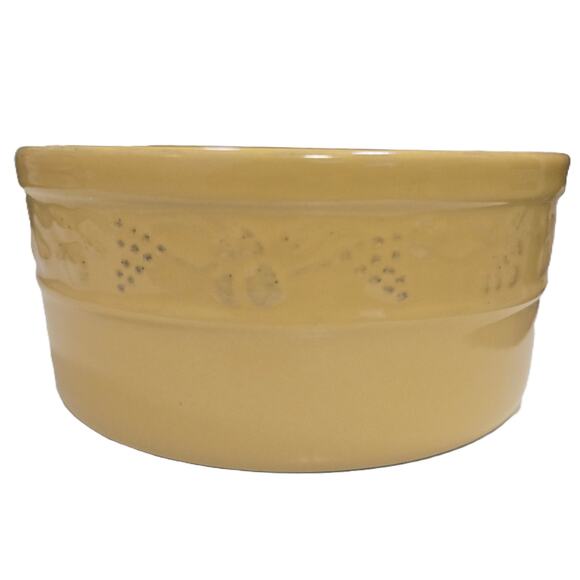 Cerutil Stoneware Portugal Small Yellow Soufflé Ramekin Bowl Sauce Dish R83 - Picture 4 of 5